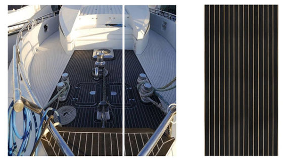 SGS Ecoの物質的な屋外のヨットののどのチークのDeckingシート